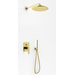 Душевая система скрытого монтажа Kohlman Experience Gold QW210EGDR30 (золотая), фото 