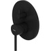 Смеситель скрытого монтажа для ванны Damixa Scandinavian Pure 367100300 (черный, внутренняя часть в комплекте), Цвет производителя: черный матовый, фото 