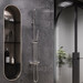 Душевая система с термостатом Damixa Scandinavian Pure 936810000 (с изливом), Цвет производителя: хром, фото 2