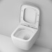 Безободковый подвесной унитаз Am.Pm Gem FlashClean C901701SC (с сиденьем), фото 7