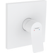 Зовнішня частина змішувача прихованого монтажу для душу Hansgrohe Vivenis Matt White 75615700 (білий матовий), фото 