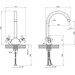 Смеситель для кухни Lidz 75 21 271F-8 (LDLAM278FCRM35071), фото 4