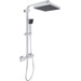 Душевая система с термостатом Qtap Sloup Chrome 57103KNC (QTSL57103KNC), фото 