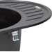 Мойка для кухни Lidz 620x500/200 BLM-14 (LIDZBLM14620500200, 61x49.5 см, черная, с сифоном), Цвет производителя: черный матовый, фото 5