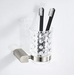 Склянка для зубних щіток Rea Nickel Brushed REA-77036 (322224, брашований нікель, настінна), Колір виробника: брашований нікель, фото , изображение 2