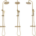 Душевая система с термостатом Rea Parot Brushed Gold REA-P2323 (брашированная золотая), фото 2