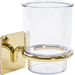Склянка для зубних щіток Rea Gold REA-77063 (322189, золота, настінна), Колір виробника: золото, фото , изображение 2