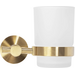 Склянка для зубних щіток Rea Brushed Gold REA-77087 (322233, брашована золота, настінна), Колір виробника: золото брошене (матове), фото , изображение 2