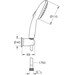 Лейка для душа Grohe QuickFix Vitalio Start 110 26769001 (трехрежимная, с шлангом и держателем), фото 14