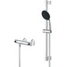 Смеситель для душа с термостатом Grohe QuickFix Precision Flow 34800001 (с душевым гарнитуром), фото 9
