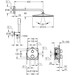 Душевая система с термостатом Grohe QuickFix Precision Thermostat 34880000 (скрытого монтажа), фото 9