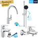 Комплект змішувачів для ванної кімнати та кухні Grohe QuickFix Start Edge S-Size UA202501SK (24196001+24198001+27942001+30529001), фото , изображение 13