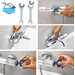 Комплект змішувачів для ванної кімнати Grohe QuickFix Precision Flow S-Size UA202503TS (24196001+34800001), фото , изображение 17