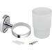 Стакан для зубных щеток Lidz Oreo 0401 (LDORE0401CRM22163, настенный), фото 3
