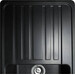 Мийка для кухні Miraggio Versal Black Shine 0002349 (75x46 см, чорна, із сифоном), Колір виробника: чорний, фото , изображение 7
