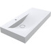 Умивальник Miraggio Viola 1000 L Mirasoft 0002665 (100x46 см, білий матовий, з крилом), Доступні розміри: 100 x 46 L, Технологія виробництва: Mirasoft Technology, Колір виробника: білий матовий, фото 