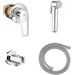 Гигиенический душ со смесителем Grohe Bauloop New Chrome UA11104201U (29042001+28150002+27512001+28628000), фото 