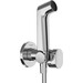 Гигиенический душ с вентилем Hansgrohe Bidette 1jet S Chrome 29232000 (хром, внешняя часть), Цвет производителя: хром, фото 