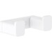 Крючок для ванной Hansgrohe Addstoris White Matt 41755700 (белый матовый, двойной), Цвет производителя: белый матовый, фото 