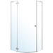 Душевая кабина Volle Benita Left 1017.114600L (90x90 см, стекло прозрачное, профиль хром), Доступные размеры: 90 x 90 L, Цвет производителя: хром, фото 