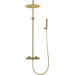 Душевая система с термостатом Volle Sistema R Gold 1585.090221 (золотая), Цвет производителя: золото, фото 