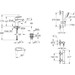 Комплект смесителей для ванной комнаты Grohe QuickFix Precision Flow&Start Edge ColdStart UA202503TE (23900001+34800001), фото 15