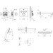 Душова система з термостатом Grohe QuickFix Grohtherm SmartControl&Vitalio Comfort 250 UA202802C3 (прихованого монтажу, з виливом), фото , изображение 21