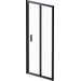 Душевая дверь Am.Pm Gem Solo Fold W90UG-090-1F-195BT (90 см, стекло прозрачное, профиль черный матовый), Доступные размеры: 90, Цвет производителя: черный матовый, фото 