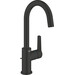 Смеситель для раковины Grohe QuickFix Start Black L-Size 242032432 (черный матовый, высокий, с донным клапаном), Цвет производителя: черный матовый, фото 
