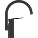 Змішувач для кухні Grohe QuickFix Start Black 304692430 (чорний матовий), Колір виробника: чорний матовий, фото , изображение 3