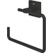 Полотенцедержатель Grohe QuickFix Start Cube Black 409752430 (черный матовый, кольцо), Цвет производителя: черный матовый, фото 4