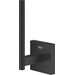 Держатель туалетной бумаги Grohe QuickFix Start Cube Black 409792430 (черный матовый, для запасного рулона), Цвет производителя: черный матовый, фото 3