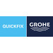 Дозатор жидкого мыла Grohe QuickFix Start Cube  Black 410982430 (черный матовый, настенный), Цвет производителя: черный матовый, фото 4