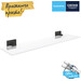 Полка в ванную Grohe QuickFix Start Black 411092430 (черная матовая), Цвет производителя: черный матовый, фото 4