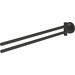 Полотенцедержатель Grohe QuickFix Start Black  411832430 (черный матовый, двойной, поворотный), Цвет производителя: черный матовый, фото 5