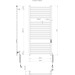 Электрический полотенцесушитель Hygge Family Derby 6.1.0404.06.WM (4820258984268, 530x1170, белый матовый, универсальный, с таймером), Доступные размеры: 530 x 1170, Цвет производителя: белый матовый, фото 9