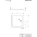 Душовий піддон Radaway Doros Plus C SDRPC1010-01 (100x100 см), фото , изображение 2