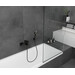 Смеситель для ванны Hansgrohe Vernis Shape Black Matt 71450670 (черный матовый), Цвет производителя: черный матовый, фото 7