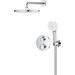 Душова система з термостатом Grohe Grohtherm Tempesta 250 Chrome 34872000 (прихованого монтажу), фото , изображение 2