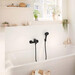 Смеситель для ванны Hansgrohe Rebris S Black Matt 72440670 (черный матовый), Цвет производителя: черный матовый, фото 8