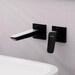 Внешняя часть смесителя скрытого монтажа для умывальника Hansgrohe Logis Black Matt 71256670 (черная матовая), Цвет производителя: черный матовый, фото 2