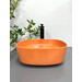 Раковина VBI Arezzo Terracotta Matt VBI-013204 (37x37 см, помаранчева чаша), Доступні розміри: 37 x 37, Колір виробника: помаранчевий, фото , изображение 3