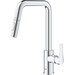 Смеситель для кухни Grohe Eurosmart 30619000 (с выдвижной лейкой), Цвет производителя: хром, фото 7