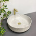 Умивальник VBI Bari Grey Stone VBI-011603 (46 см, сірий камінь, чаша), Доступні розміри: 46 x 46, Колір виробника: сірий камінь, фото 