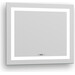 Дзеркало для ванної кімнати Imprese Karlov Option m08607600MD (80x70 см, з підсвічуванням, підігрівом та годинником), Доступні розміри: 80 x 70, фото 