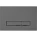 Клавиша смыва Volle Largo Evo Pistola Gris 2220.011105 (серая), Цвет производителя: серый, фото 