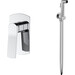 Гигиенический душ со смесителем Volle Solo Chrome SET20240402 (1510.101401+1586.190101), Цвет производителя: хром, фото 