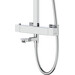Термостатическая душевая система Corsan Ango Chrome CMN02TCHW (с изливом), Цвет производителя: хром, фото 4