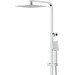 Термостатическая душевая система Corsan Ango Chrome CMN02TCHW (с изливом), Цвет производителя: хром, фото 3