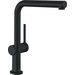 Змішувач для кухні Hansgrohe Talis M54 EcoSmart Black Matt 72845670 (чорний матовий, з висувною лійкою), Колір виробника: чорний матовий, фото 